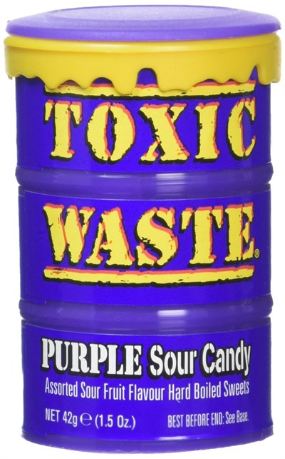 Toxic Waste Purple Ekşi Şeker 42Gr (Mor)
