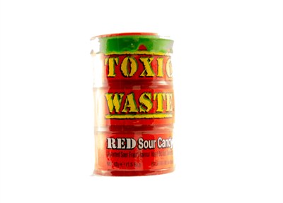 Toxic Waste Red Ekşi Şeker 42Gr (Kırmızı)