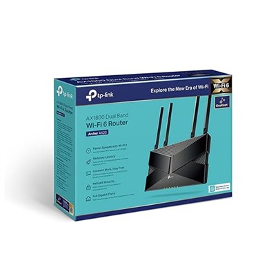 TP-Link Archer AX23, AX1800 Çift Bant Wi-Fi 6 Yönlendirici