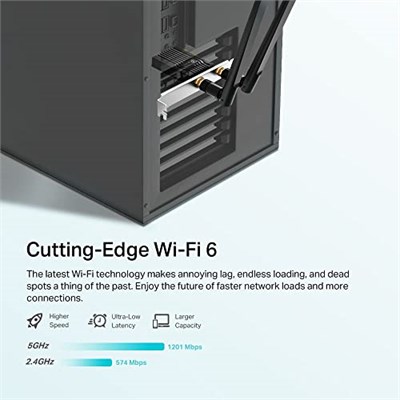 TP-Link Archer TX20E, AX1800 Wi-Fi 6 Bluetooth 5.2 PCIe Ağ Kartı - Seçenekler: AX1800 PCI-E, Wi-Fi 7 BE9300