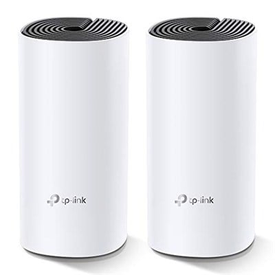 TP-Link Deco M4 2-pack, AC1200 Mbps, Dual-Band, Gigabit Portları, 100 Cihaza Kadar Bağlanılabilirlik, 260 m²ye Kadar Kapsama, Mobil Uygulama ile Kolay Kurulum, Wi-Fi 5 Mesh Sistemi