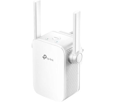 TP-Link N300 Evrensel Menzil Genişletici, Geniş Bant/Wi-Fi Genişletici, Wi-Fi Güçlendirici/Hotspot, 1 Ethernet Bağlantı Noktası ve 2 Harici Anten, Tak ve Çalıştır, Dahili Erişim Noktası Modu,
