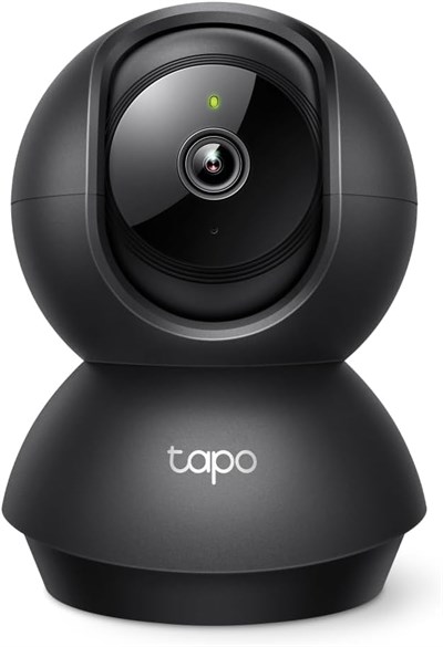TP-Link Tapo C211 2K 3MP Yatay ve Dikey Ev Güvenliği Wi-Fi Kamerası, Gece Görüşü, IP66 Su Geçirmez, Siyah Renk + 64GB Kioxia MicroSD Bellek