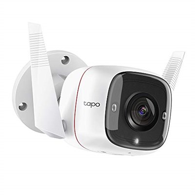 TP-Link TC65, 2K 3MP, Hareket Algılama, IP66 Su Geçirmez, 30m Gece Görüşü, Çift Yönlü Ses, Bulut/Yerel Depolama, Sesli ve Işıklı Alarm, Dış Mekan Wi-Fi/Ethernet Güvenlik Kamerası