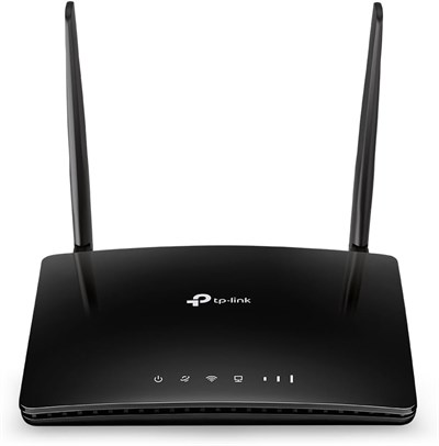 TP-Link TL-MR150, N300 Mbps Kablosuz 4G LTE Router, 4G/3G SIM Yuvası, 32 Cihaza Kadar Bağlantı, Yapılandırma Gerektirmez, Konuk Ağı ve Ebeveyn Kontrolü Desteği