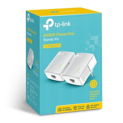 TP-Link TL-PA4010KIT, AV600 Nano Powerline Adaptör Başlangıç Kiti
