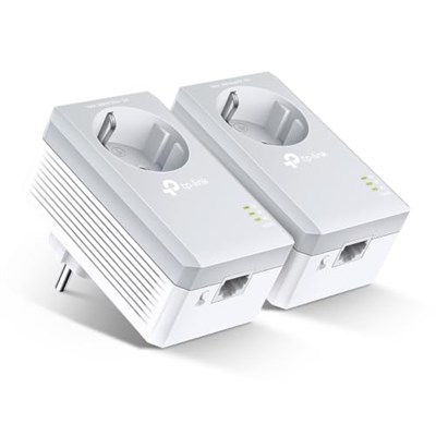 TP-Link TL-PA4010PKIT, AV600 AC Güç Soketli Powerline Adaptör Başlangıç Kiti