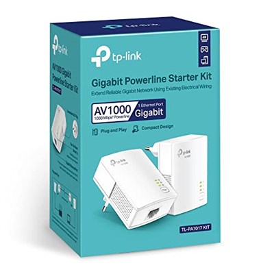 TP-Link TL-PA7017 KIT, AV1000 Gigabit Powerline Başlangıç Kiti