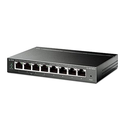 TP-Link TL-SG108PE, 8 Port Gigabit / 4 Port POE Smart Switch