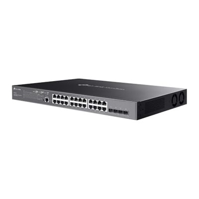 TP-Link TL-SG3428MP, JetStream 28-Port Gigabit L2 Managed Switch with 24-Port PoE+