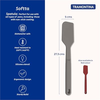 Tramontina SOFTTA hamur kazıyıcı, 27,3 cm