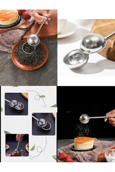 Transformacion Bitki Çayı Süzgeci –Çay Demleme Aparatı Profesyonel 304 Paslanmaz Çelik 722198 Tek Ebat