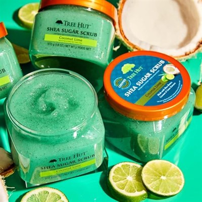 Tree Hut Coconut Lime Shea Sugar Scrub Vücut Peelingi 510GR