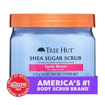 Tree Hut Exotic Bloom Shea Sugar Scrub Vücut Peelingi 510GR