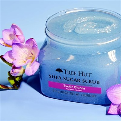 Tree Hut Exotic Bloom Shea Sugar Scrub Vücut Peelingi 510GR