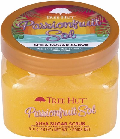Tree Hut Passionfruit Sol Shea Sugar Scrub Vücut Peelingi 510Gr