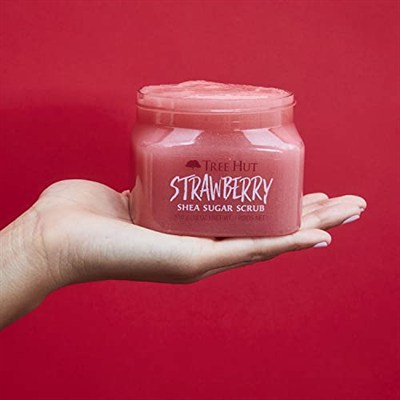 Tree Hut Strawberry Shea Sugar Scrub Vücut Peelingi 510GR