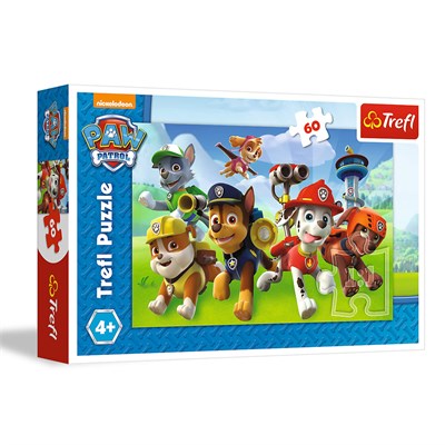 Trefl Çocuk Puzzle Ready To Action. Paw Patrol 60 Parça