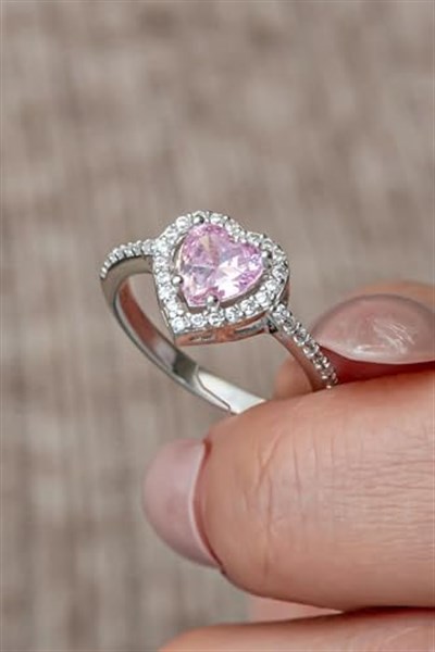 Trend Collection Zirkon Taşlı Pandora Kalp Model Ayarlanabillir Kadın Yüzük (hediye Yüzüğü)
