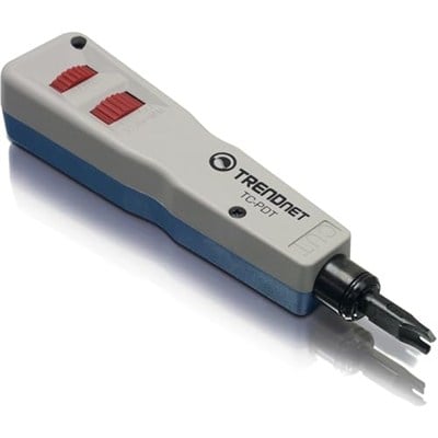TRENDnet TC-PDT 110 ve taç bıçaklı takma aleti