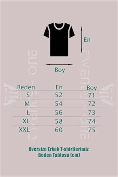 TrendSeninle Erkek Siyah T-shirt Chill Baskılı Oversize Tişört
