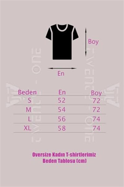 TrendSeninle Kadın Lacivert Oversize T-shirt