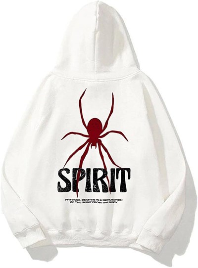TrendSeninle Unisex Baskılı Oversize Sweatshirt Hoodie