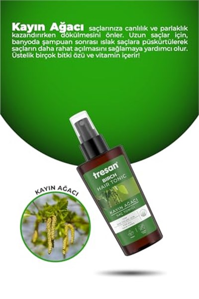 Tresan Kayın Güçlendirici ve Canlandırıcı Saç Toniği 125 ml