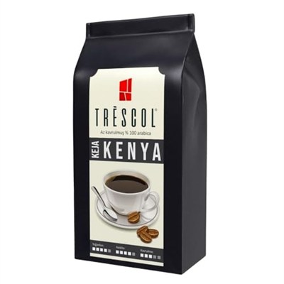 Trescol Keja Kenya Kahvesi (Çekirdek Kahve (Öğütülmemiş), 250 Gr)