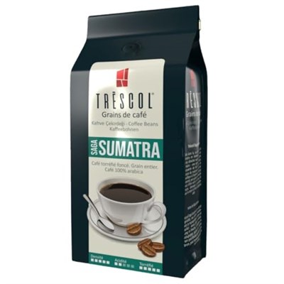 Trescol Saga Sumatra Kahvesi (Kağıt Filtre için Öğütülmüş, 750 Gr) - Seçenekler: 250 Gr, 500 Gr, 750 Gr, 1000 Gr