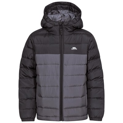 Trespass Erkek Çocuk Padded Mont, UCJKCAN20002-BLK