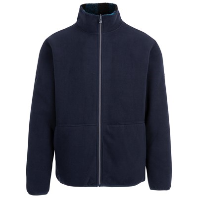 Trespass MAFLFLTR0063 Tatsfield Male Fleece AT400 Black Erkek Outdoor Polar