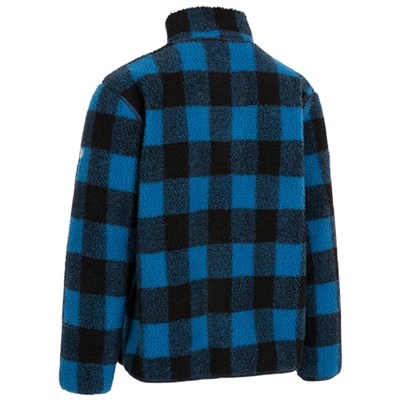 Trespass MAFLFLTR0063 Tatsfield Male Fleece AT400 Black Erkek Outdoor Polar