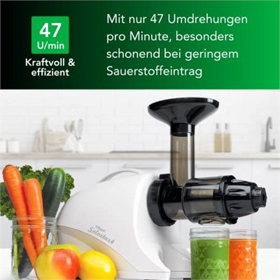 Tribest - Solostar 4 Soğuk Sıkım Meyve Ve Sebze Sıkacağı - SS-4200-F-Beyaz