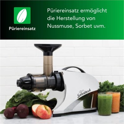 Tribest - Solostar 4 Soğuk Sıkım Meyve Ve Sebze Sıkacağı - SS-4200-F-Beyaz
