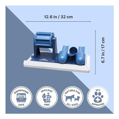 Trixie Köpek Zeka Oyuncağı İki Parçalı 32x17 cm - Seçenekler: Poker Kutusu Vario 2, Kule - Kademe 2, Etkileşimli, Bulmaca