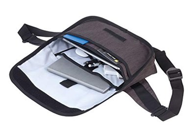 TROIKA Üniseks – Yetişkin İş Crossbody Çantası, Siyah, 375 x 200 x 85 mm