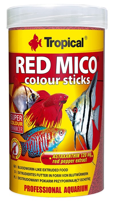 Tropical Red Mico Colour Sticks 100ml 32gr