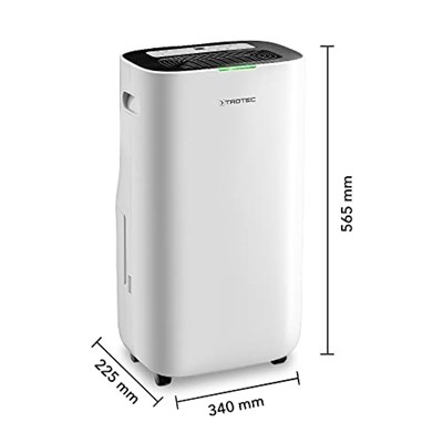TROTEC TTK 70 HEPA Nem Alma Cihazı ve Hava Temizleyici | 50 m² / 125 m³e kadar odalar için uygundur | Su haznesi yakl. 6,5 litre