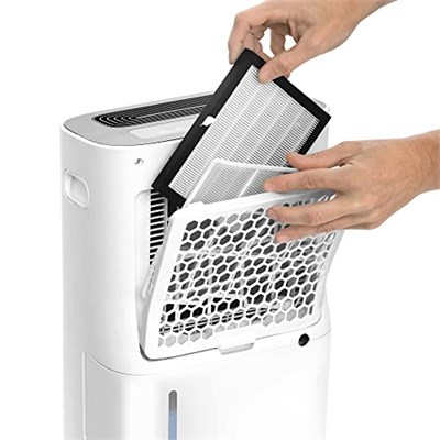 TROTEC TTK 70 HEPA Nem Alma Cihazı ve Hava Temizleyici | 50 m² / 125 m³e kadar odalar için uygundur | Su haznesi yakl. 6,5 litre