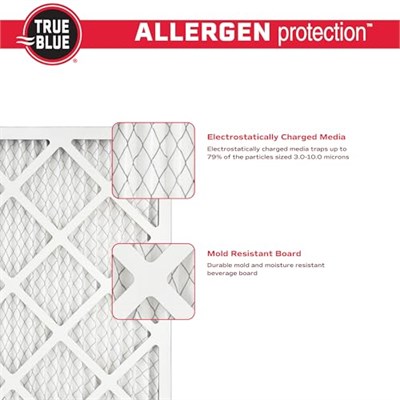 True Blue Allergen Air Filtre, 4lü Paket, 318251.4 - Seçenekler: 18-inç x 25 inç x 1-inç, 16 inç x 25 inç x 1-inç...
