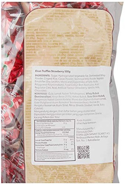 Truffle Çilekli 500 Gr. (1 Poşet)