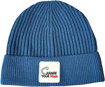 TSC HOUSE Unisex 22WCBE482U Change Your Mind Nakışlı Bere, Turkuaz, Tek Beden