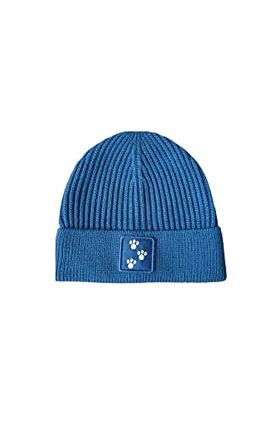 TSC HOUSE Unisex 22WCBE494U Foot Steps Nakışlı Bere, Turkuaz, Tek Beden