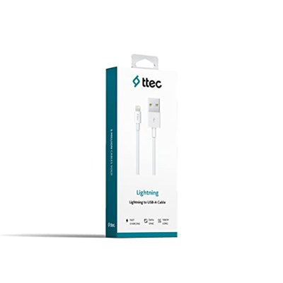 ttec Lightning 100cm Şarj Kablosu- Beyaz (2DK7508B)