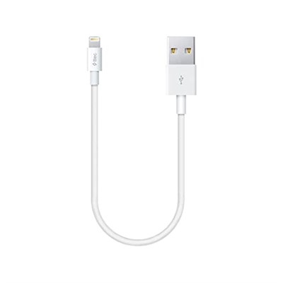ttec MiniCable 30cm iPhone ile Uyumlu Şarj Kablosu - Beyaz (2DK7512B)