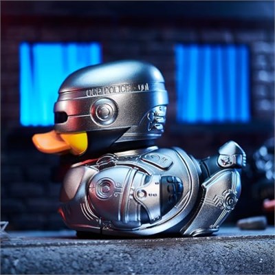 TUBBZ Kutulu Baskı: Robocop Cosplaying Kauçuk Ördek Vinil Figür