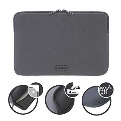 Tucano BF-E-MB215-SG second Schale MacBook Pro 38,1 cm (15 inç) late 2016 Space-gri