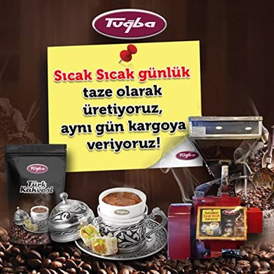 Tuğba Kuruyemiş Türk Kahvesi Metal Kutu 250 gr
