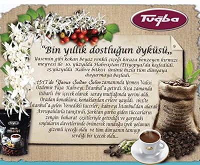Tuğba Kuruyemiş Türk Kahvesi Metal Kutu 250 gr